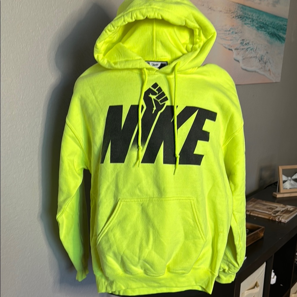 Served Fresh Neon Yellow Hoodie